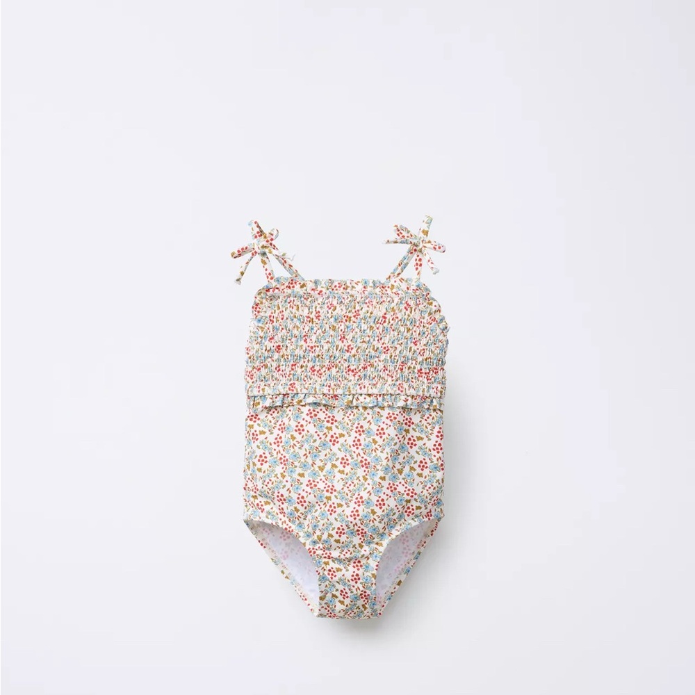 Zara Floral Kids Swimwear size 3